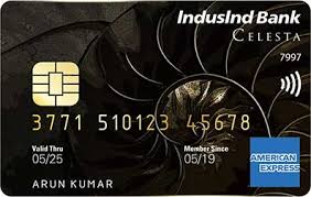 IndusInd Bank Celesta Credit Card