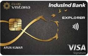 IndusInd Bank Club Vistara Credit Card